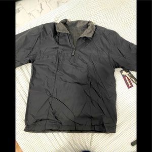 Ferruche Men Reversible Nylon Pullover